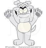 Bulldog Waving 